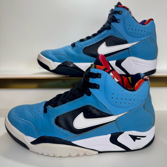 Nike Other - Pippen Era Vibe Nike Air Flight Lite Mid Hoops Pack Electric Inner Pop Men 8.5